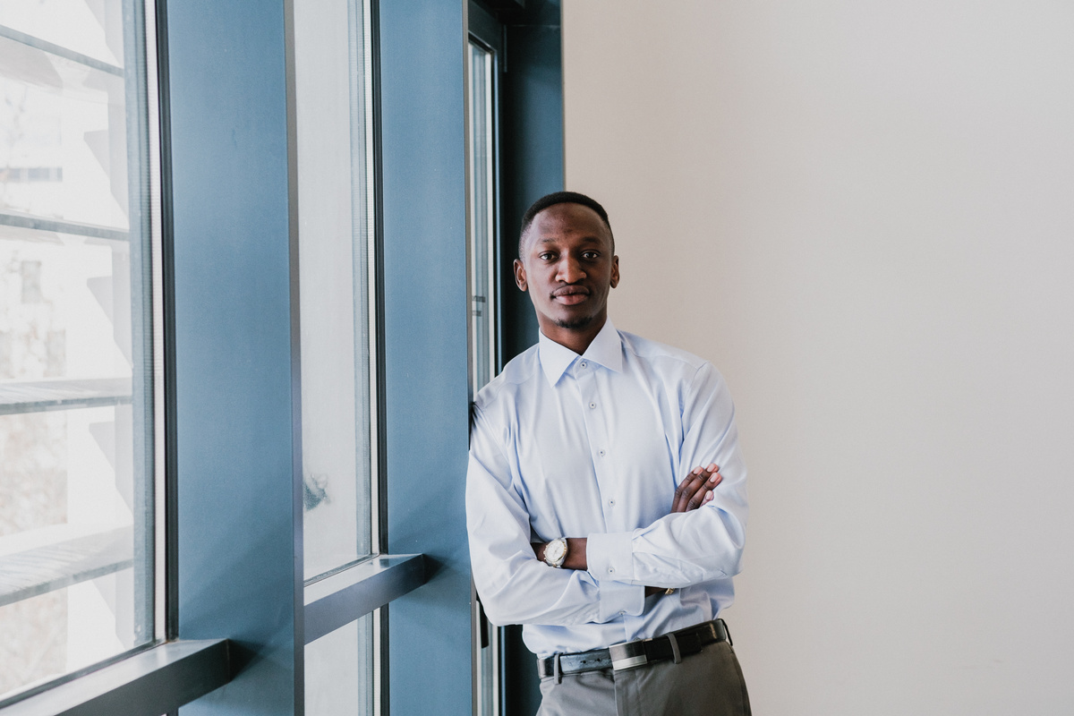 Cool Corporate Portrait of a Male Professional