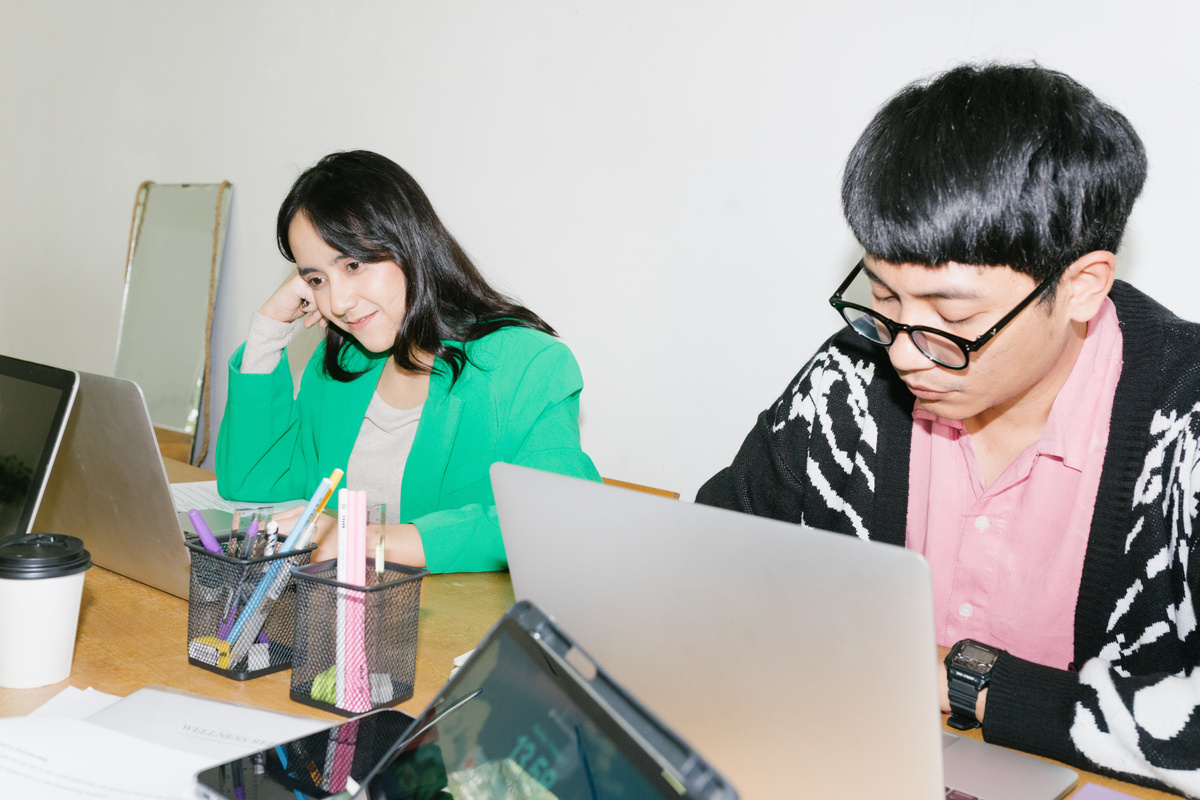 Employees Working in the Office